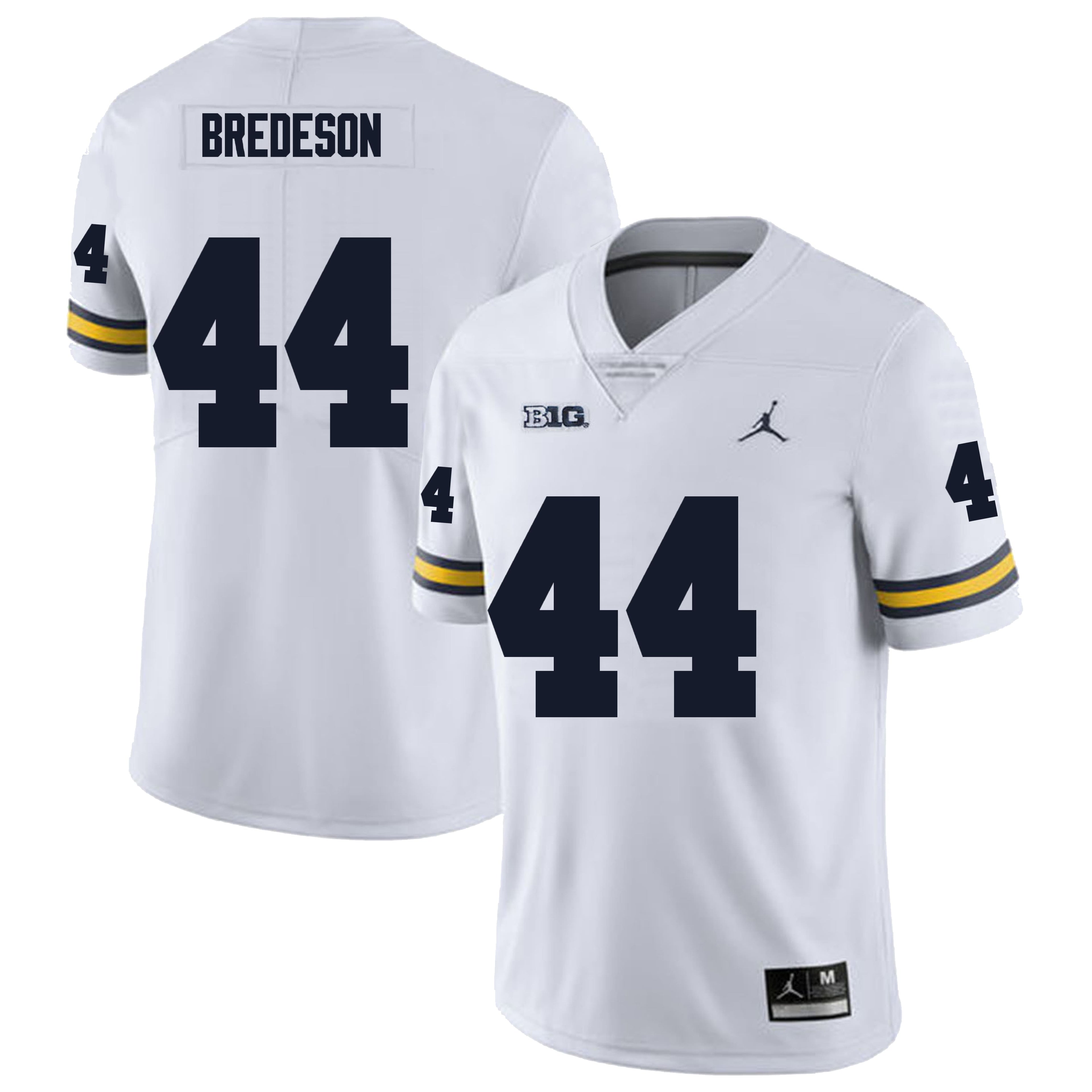 Michigan Wolverines #44 Max Bredeson Football Jersey Stitched