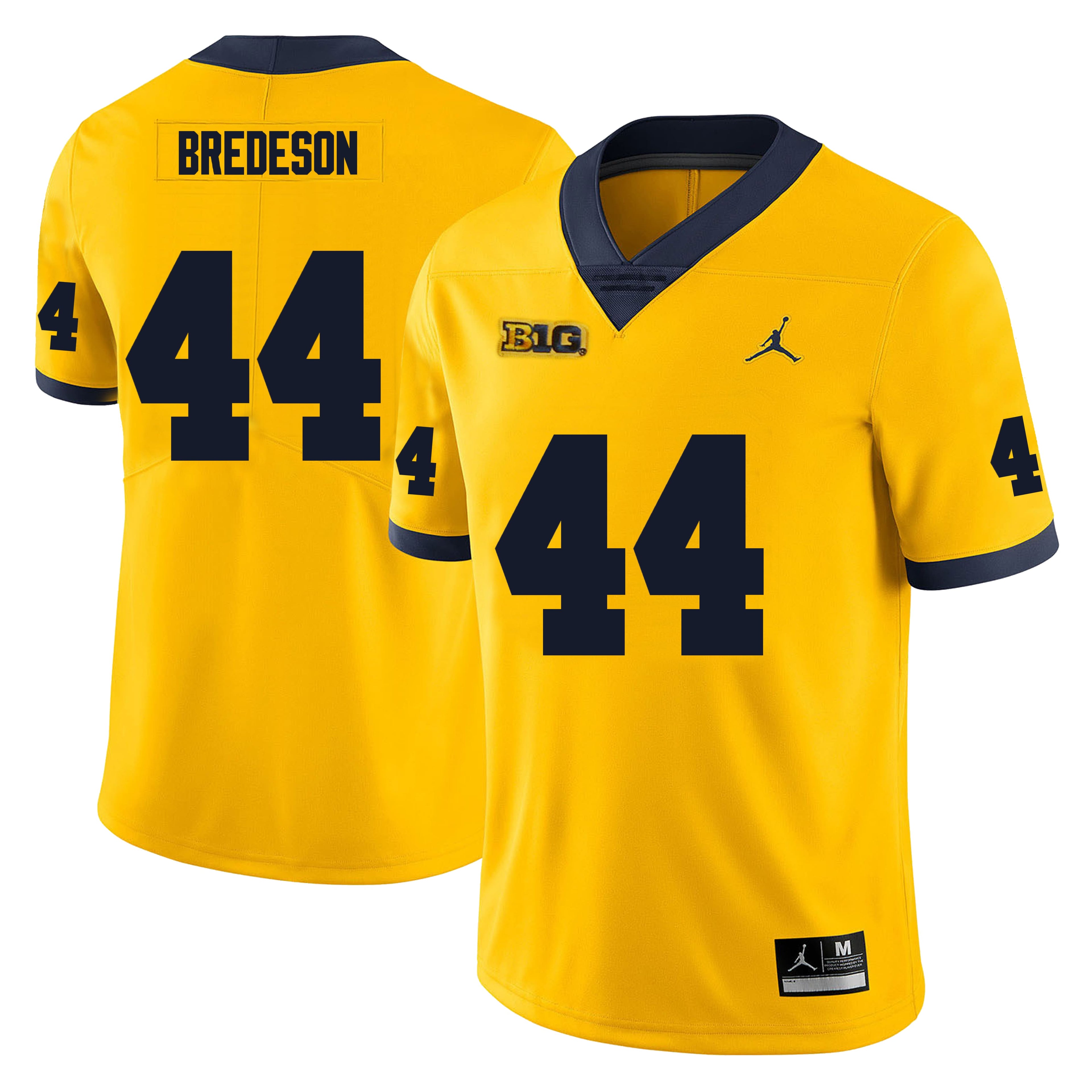 Michigan Wolverines #44 Max Bredeson Football Jersey Stitched