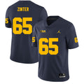 Michigan Wolverines #65 Zak Zinter Men’s Michigan Wolverines Football Jersey Stitched