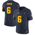 Michigan Wolverines #6 Cornelius Johnson Men’s Michigan Wolverines Football Jersey Stitched