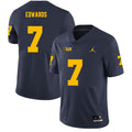 Michigan Wolverines #7 Donovan Edwards Men’s Michigan Wolverines Football Jersey Stitched