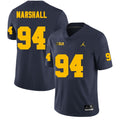 Michigan Wolverines #94 Nate Marshall Football Jersey Stitched