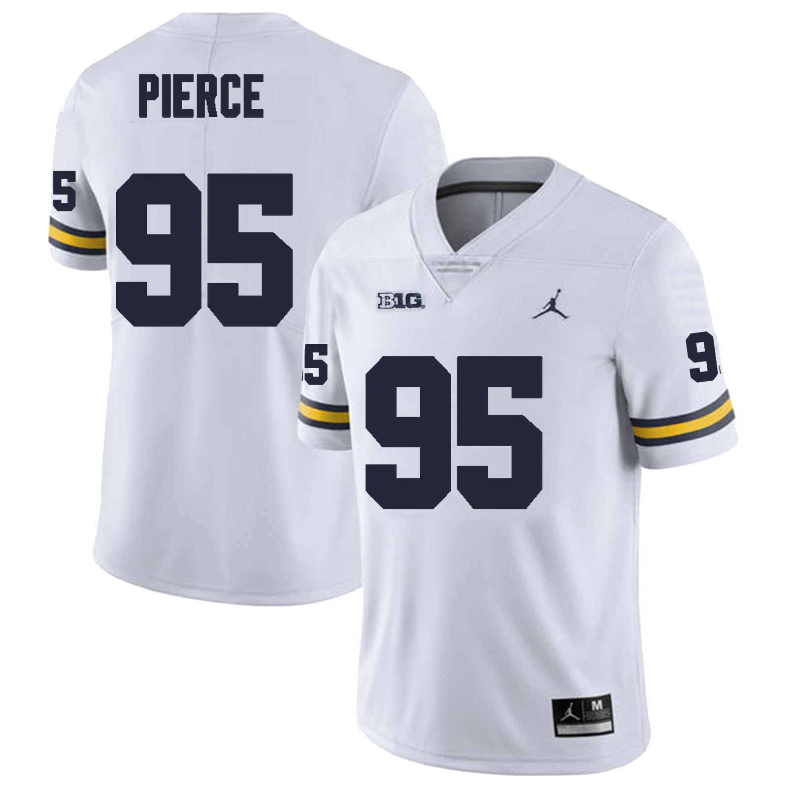 Michigan Wolverines #95 Trey Pierce Football Jersey Stitched