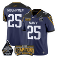 Midshipmen Jersey #25 Navy Midshipmen Jolly Rogers 2025 Trophy Stitched Navy