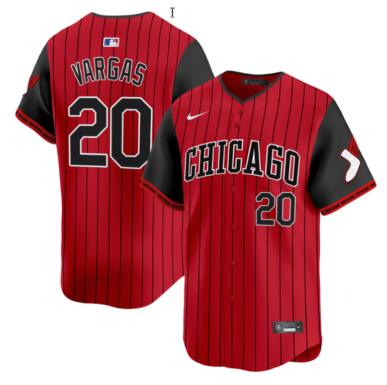 Miguel Vargas Jersey #20 Chicago White Sox 2025 City Connect Vapor Premier Limited Stitched