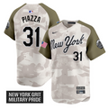 Mike Piazza Jersey #31 New York Mets 2025 Armed Forces Day Vapor Stitched