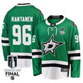 Mikko Rantanen 96 Dallas Stars 2025 STANLEY CUP Final Patch Home Men Jersey Black
