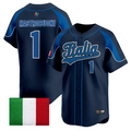 Miles Mastrobuoni Jersey #1 Team Italy 2026 World Baseball Stitched