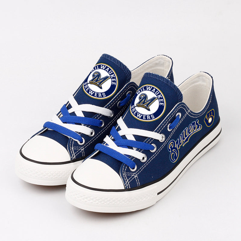 Miami Marlins Limited Print Low Top Canvas Shoes Sport Sneakers For Men Women Fans