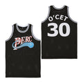 Min #30 O'cet Perc Movie Basketball Jersey Black