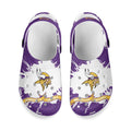 Minnesota Vikings Crocs Unisex Clogs Clog Shoes