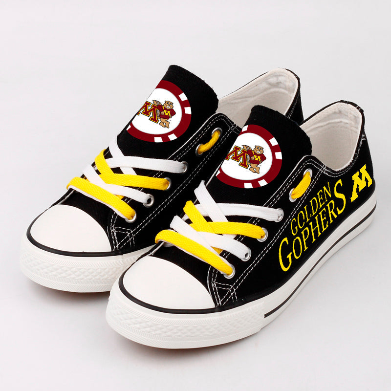 Minnesota Golden Gophers Sport Sneakers Shoes For Men Women Fans
