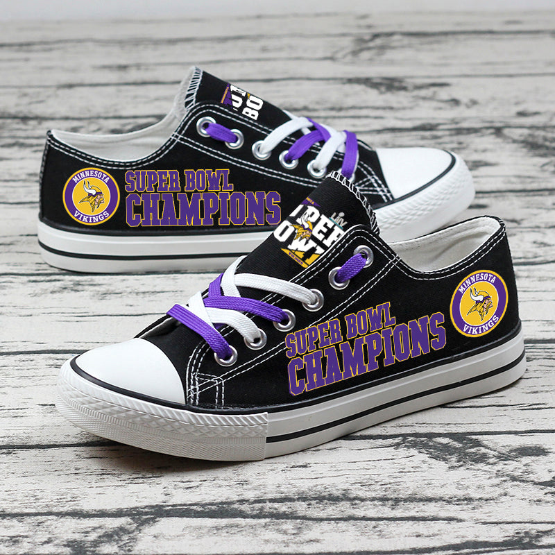 Minnesota Vikings Sport Sneakers Shoes For Men Women Fans