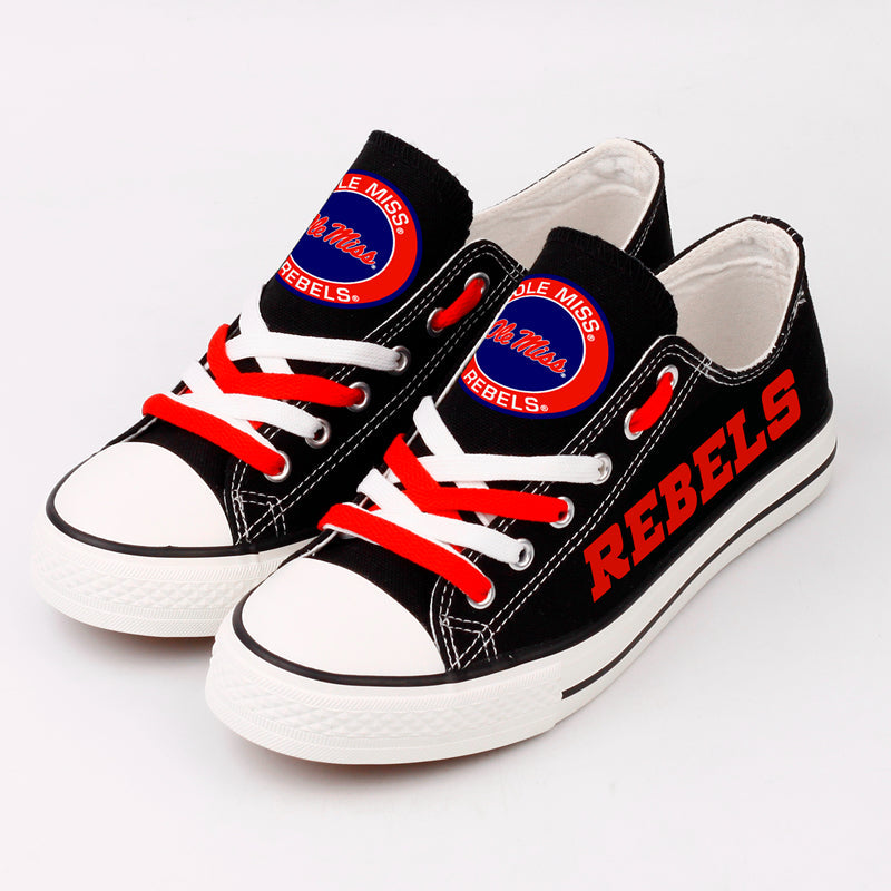 Mississippi Rebels Sport Sneakers Shoes For Men Women Fans