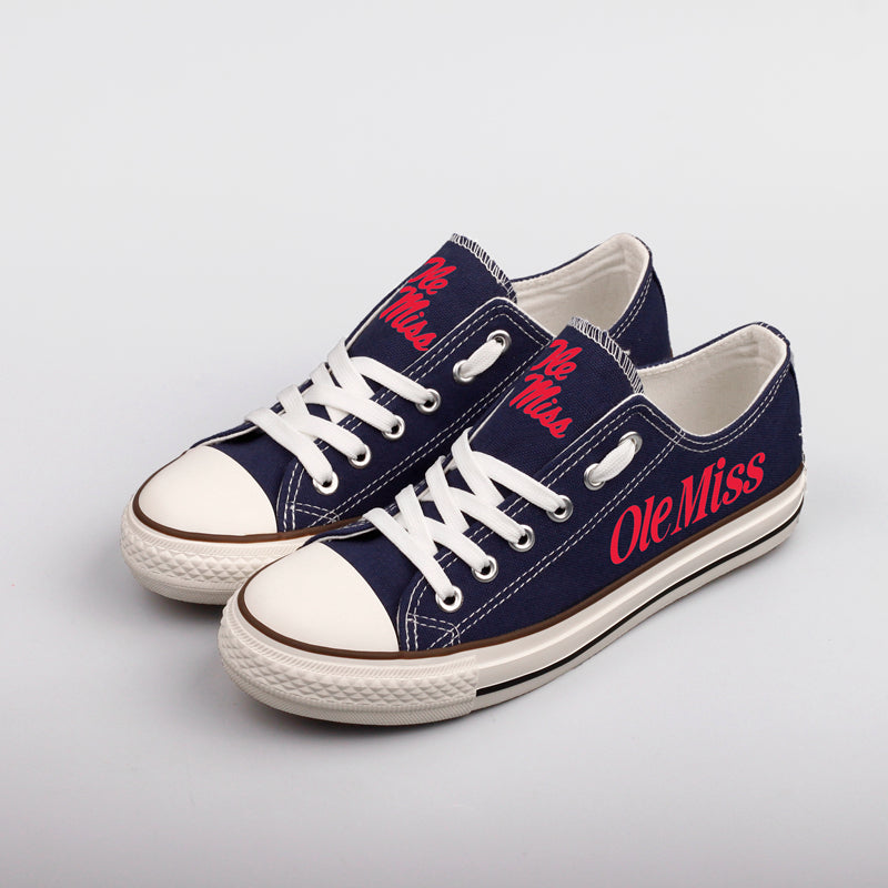 Mississippi Rebels Sport Sneakers Shoes For Men Women Fans