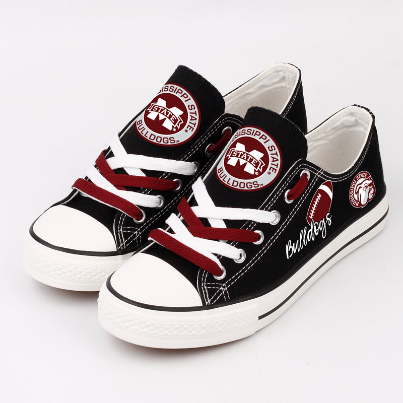 Mississippi State Bulldogs Sport Sneakers Shoes For Men Women Fans