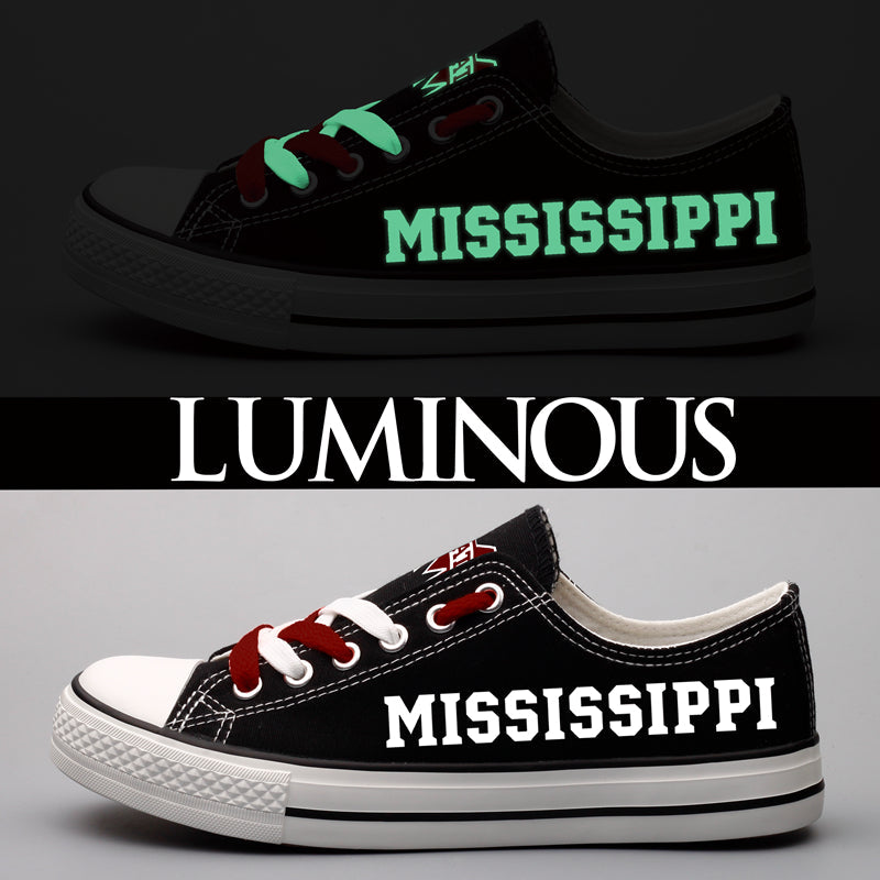 Mississippi State Bulldogs Sport Sneakers Shoes For Men Women Fans