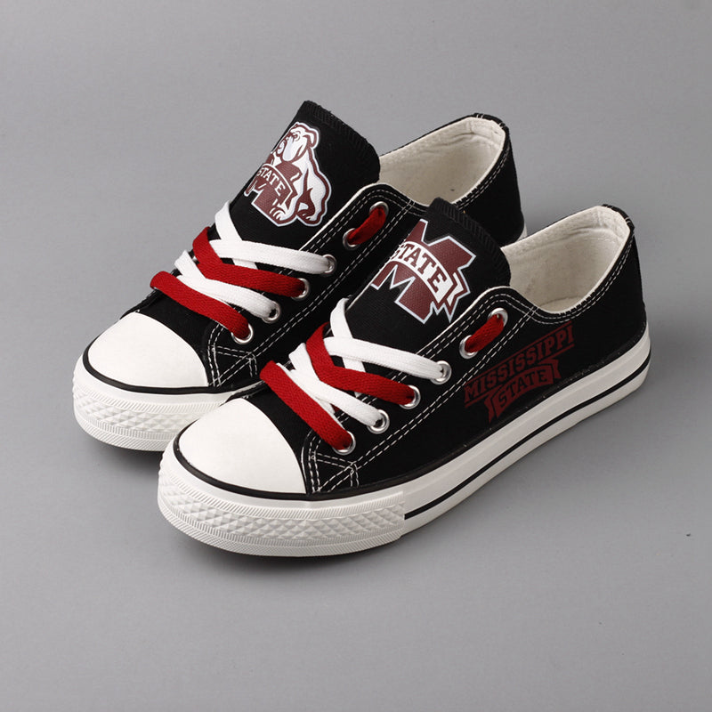 Mississippi State Bulldogs Sport Sneakers Shoes For Men Women Fans