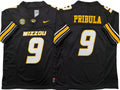 Missouri Tigers #9 Beau Pribula Vapor F.U.S.E. Limited Jersey Black