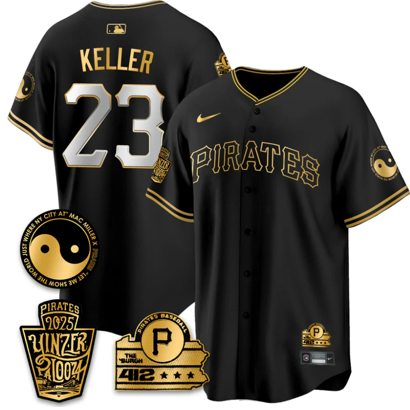 Mitch Keller #23 Jersey Pittsburgh Pirates Yinzerpalooza 2025