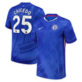Moisés Caicedo #25 Chelsea 2025-26 Home Match Jersey – Blue