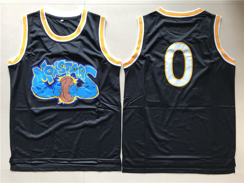 Monstars #0 Space Jam Movie Alien Basketball Jersey Black
