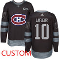 Montreal Canadiens 1917-2017 100th Anniversary Stitched Customized NHL Jersey