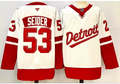 Moritz Seider Jersey #53 Detroit Red Wings 2025 Stadium Series Stitched