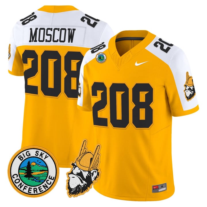 Ryan Jezioro Jersey #89 Idaho Vandals 1975 Throwback Limited Stitched