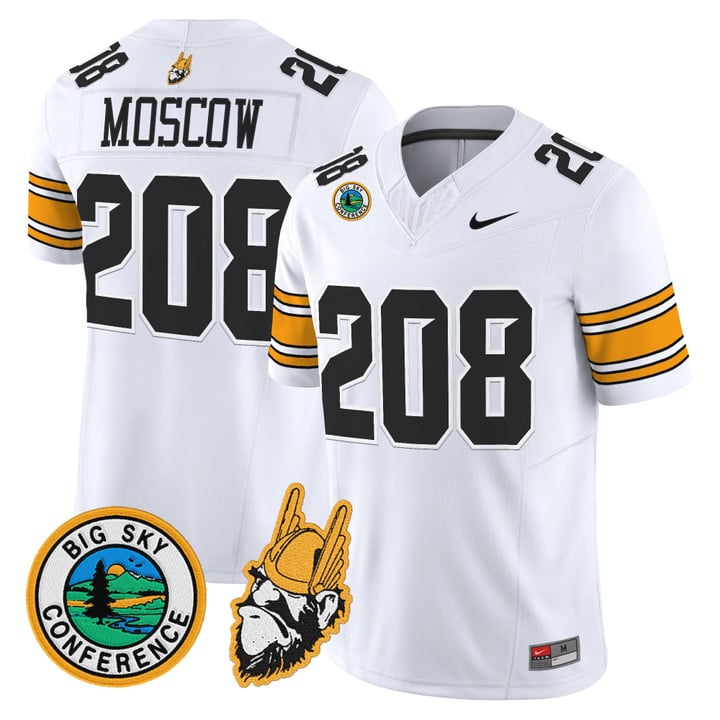 Ryan Jezioro Jersey #89 Idaho Vandals 1975 Throwback Limited Stitched