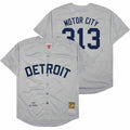 Motor City Jersey #313 Detroit Tigers Throwback Cooperstown Stitched