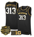 Motor City Jersey #313 Michigan Wolverines 2026 National Champions Stitched