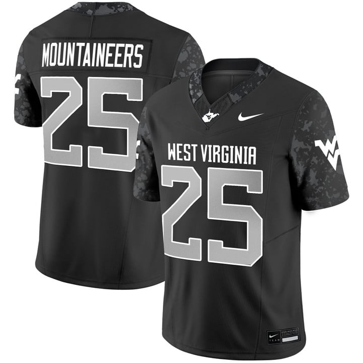 Mountaineers Jersey #25 West Virginia Mountaineers 2025 Limited Stitched