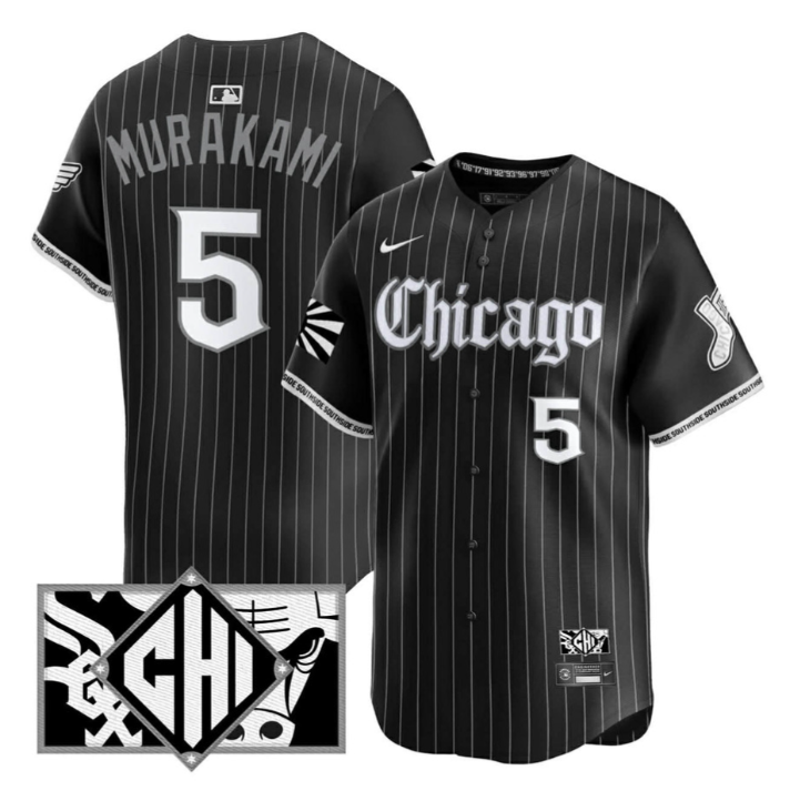 Munetaka Murakami Chicago White Sox City Connect Jersey - All Stitched