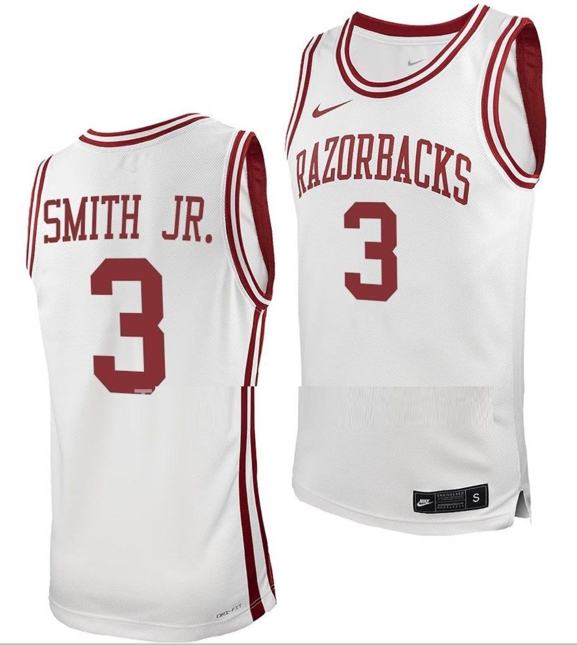 Nick Smith Jersey Arkansas Razorbacks College Basketball 100 Season #3