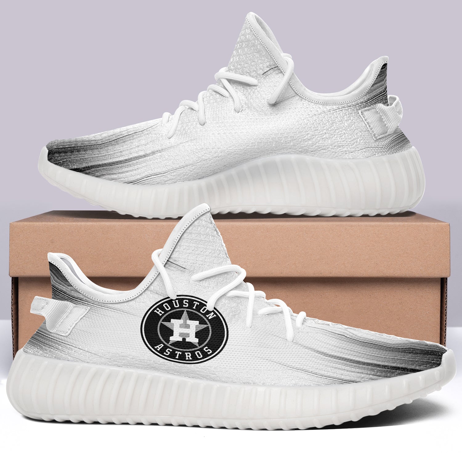 Houston Astros NFL 350v Yeezy Sneakers For Men Women Fans