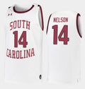Raven Johnson Jersey South Carolina Gamecocks College Basketball White #25