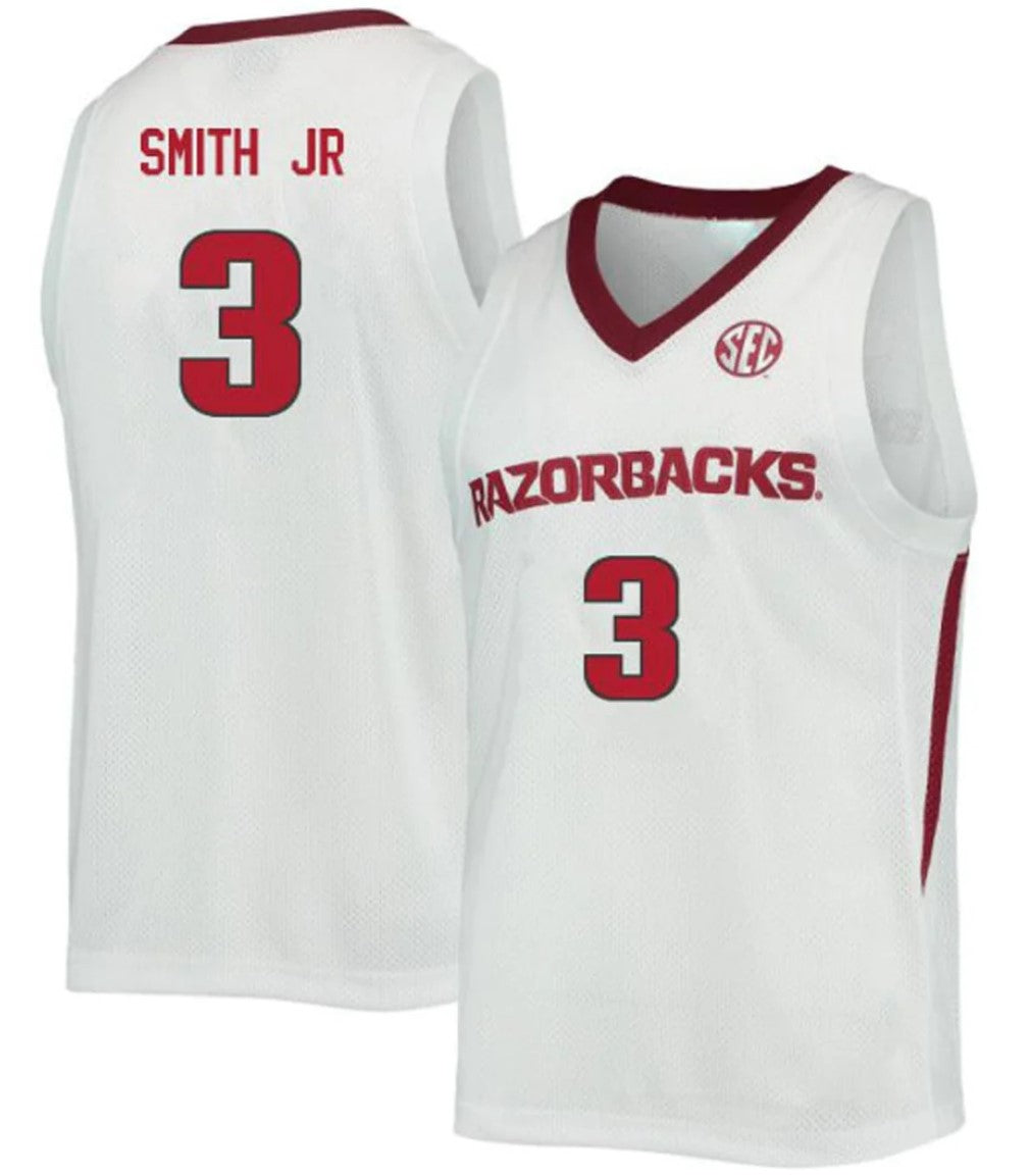 Nick Smith Jersey Arkansas Razorbacks College Basketball 100 Season #3