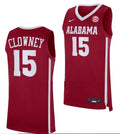 Noah Clowney Jersey Alabama Crimson Tide College Basketball Crimson #15