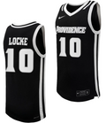 Noah Locke Jersey #10 Providence Friars Replica College Basketball Black Uniform
