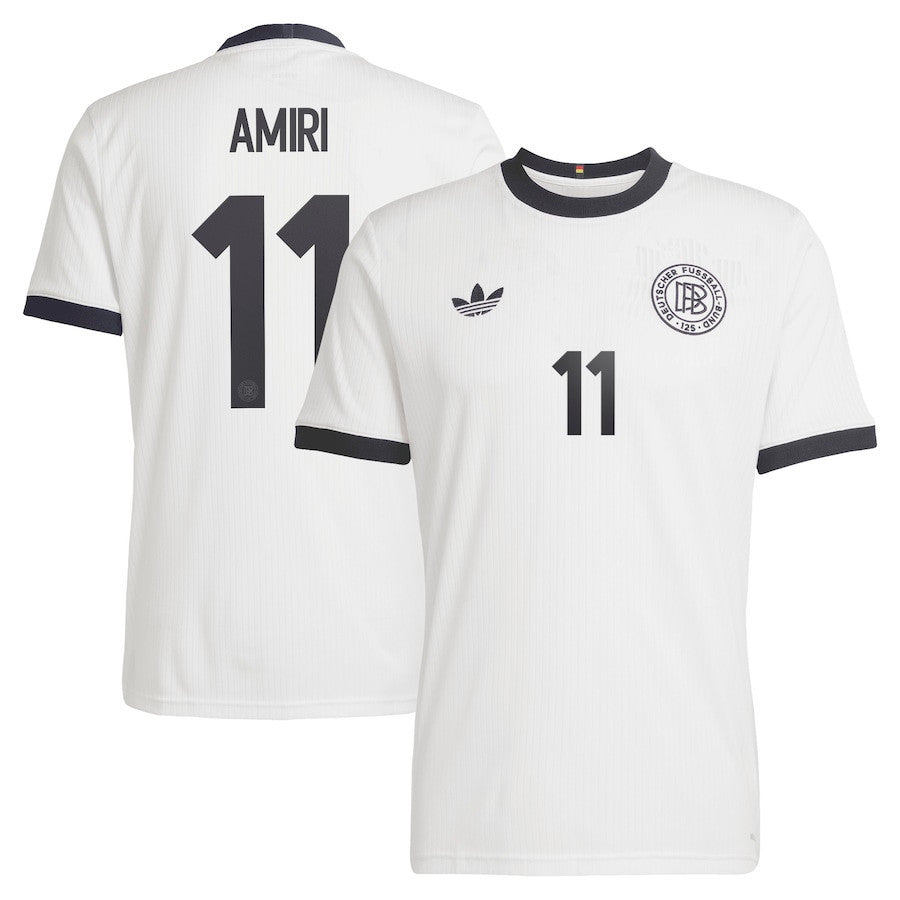Nadiem Amiri 11 Germany National Team 125th Anniversary Men Jersey – White