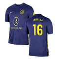 Nahuel Molina 16 Atlético de Madrid 2025-26 Away Match Jersey – Navy