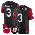 Nate Frazier Jersey #3 Georgia Bulldogs 2025 Vapor Limited Stitched