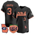 Nate Frazier Jersey #3 Georgia Bulldogs The Big Peach Baseball Stitched
