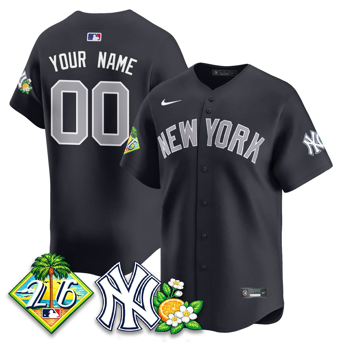 Yankees 2026 Spring Training Vapor Limited Jersey - All Stitched