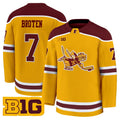 Neal Broten Jersey #7 Minnesota Golden Gophers 2025-26 Stitched Gold