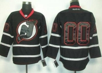 New Jersey Devils Customized 2012 Black Ice Jersey Stitched
