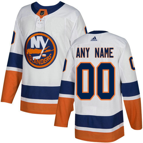 New York Islanders NHL White Customized Jersey Stitched