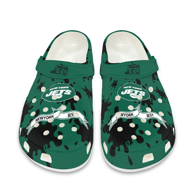 New York Jets Crocs Unisex Clogs Clog Shoes