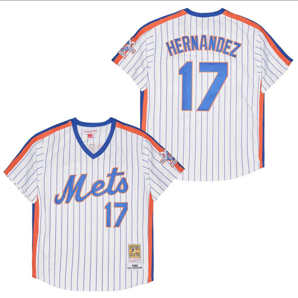 New York Mets #17 Keith Hernandez Jersey Stitched